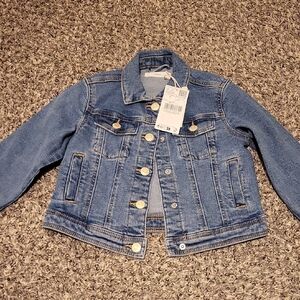 Mango Kids Blue Denim Jacket